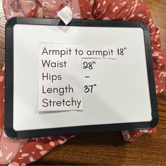 Nine West fake wrap flutter sleeves mini Dress size medium - Picture 8 of 13